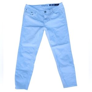 Miss‎ Me White Denim Ankle Skinny Size 31